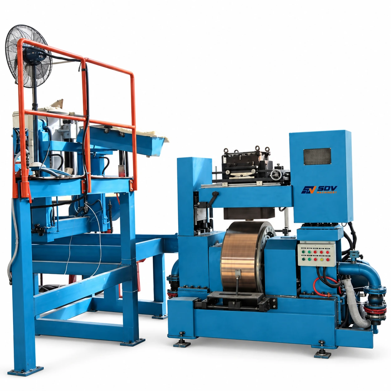 Машина для производства магнитных сердечников из тонкой ленты из аморфного сплава SDV-SS-AR45W