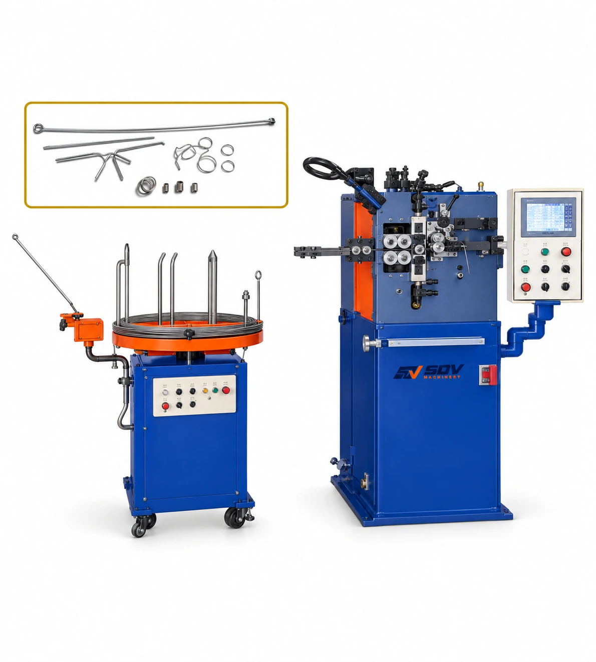 Пружинонавивочный станок SDV-EY-212-PNC–SDV-EY-412-CNC