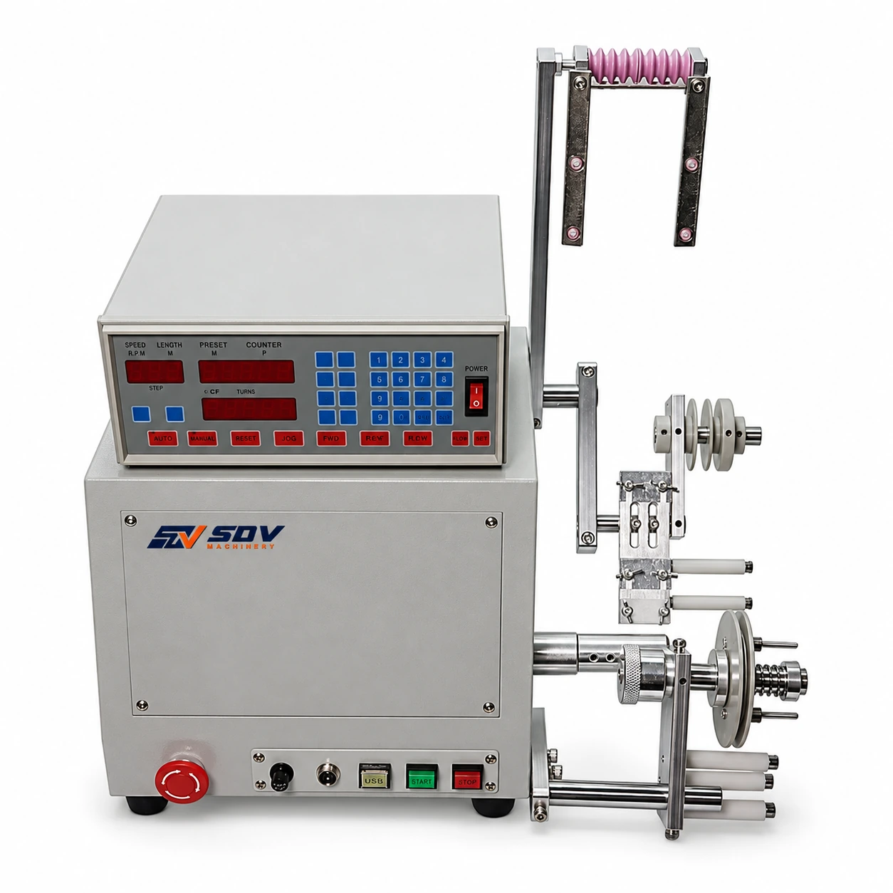 Новая компьютерная автоматическая машина для намотки шпульки SDV-GW-670