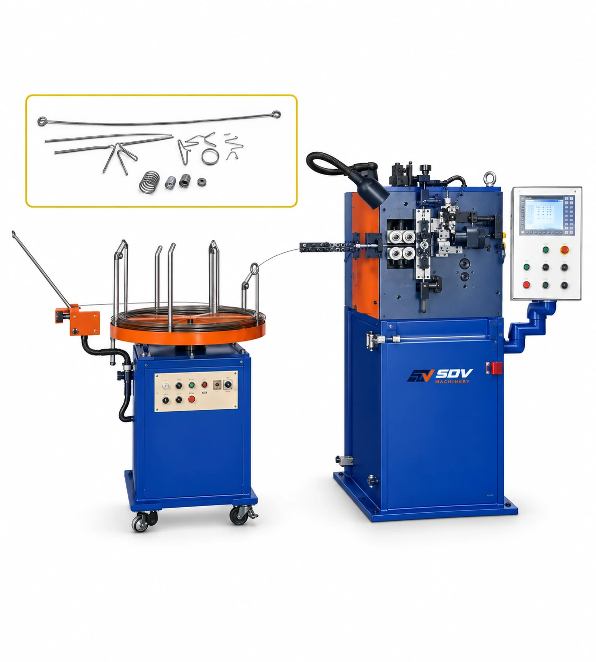 Пружинонавивочный станок SDV-EY-208-PNC–SDV-EY-208-CNC-CE