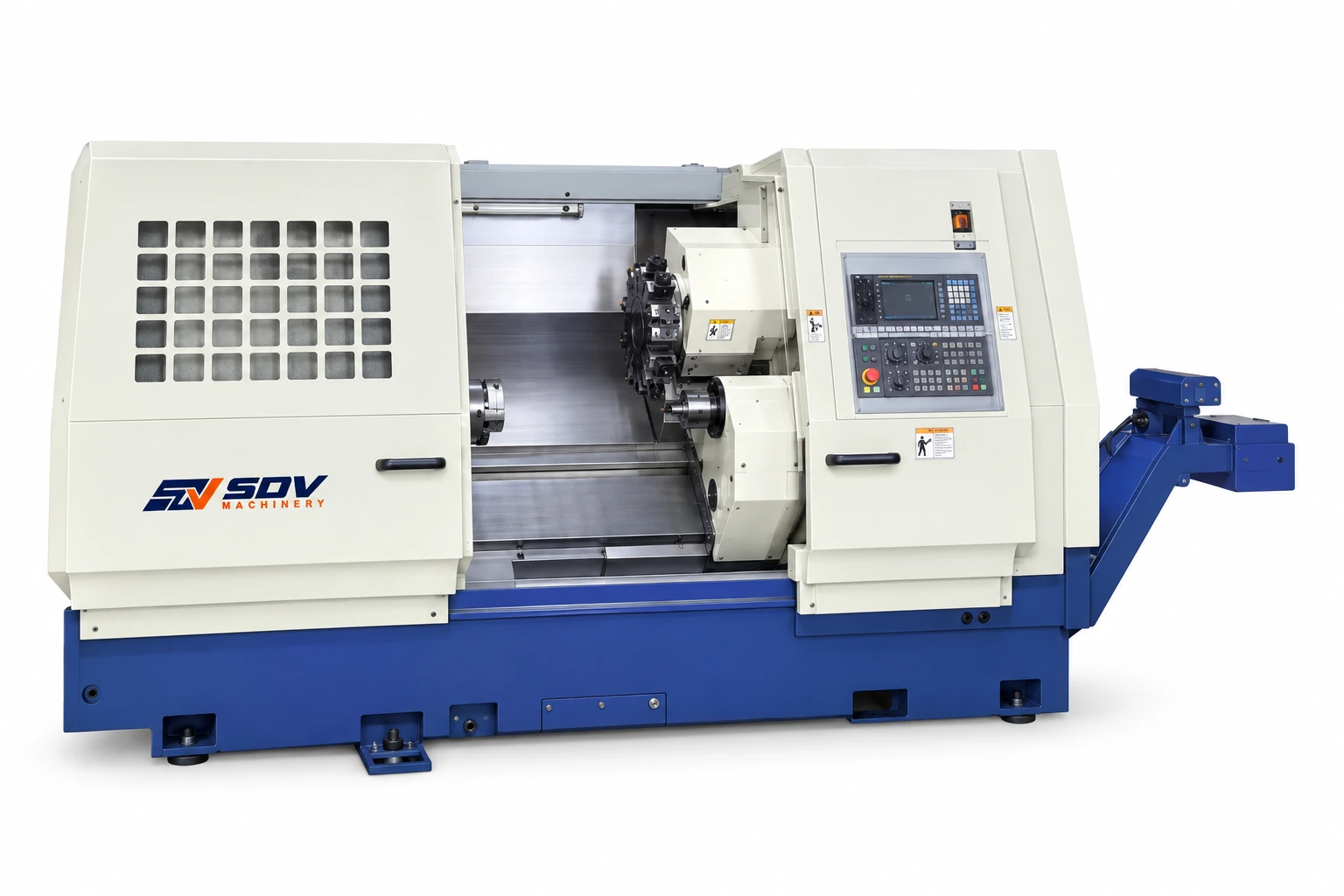 Токарный станок с ЧПУ и наклонной станиной SDV-ENC-N200DS